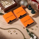 Moodear 3-Piece Chunky Non-Piercing Ear Cuffs