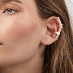 Rose Gold Plated Non-Piercing Ear Cuffs - 4 Styles