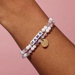 Mama Beaded Bracelet by Little Words Project