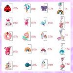 Cute Kids Clip-On Earrings - 20 Pairs Set
