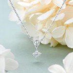 Forest Moissanite Choker Necklace in Sterling Silver