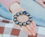 Black Panther Light-Up Kimoyo Beads Bracelet