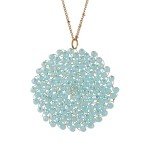 Handmade Crystal Beaded Necklace and Earring Set