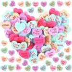 Ceenna 100 Heart Enamel Pins for Valentine's Day