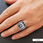 Personalized Family Crest Signet Ring