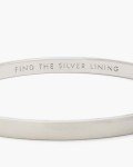 Kate Spade "Find The Silver Lining" Bangle Bracelet