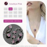 Heart Stud Earrings for Valentine's Day Gift