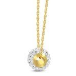 10K Gold Pendant Necklace from Amazon Collection