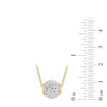 10K Gold Pendant Necklace from Amazon Collection
