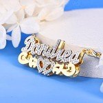 Personalized Double Heart Name Necklace for Everyone