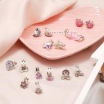 Cute Clip-On Earrings Set for Non-Pierced Ears