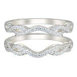 Wuziwen 925 Silver Twisting Infinity Ring Enhancer