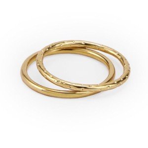 Hey Harper Gold Stackable Ring Set for Women