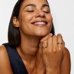 Hey Harper Gold Stackable Ring Set for Women