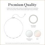 Silver & White Opal Gem Choker with Extender