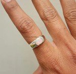 Ethiopian Opal 925 Sterling Silver Statement Ring