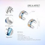 Sterling Silver Turtle Ear Cuff for Non-Pierced Ears