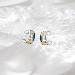 Sterling Silver Turtle Ear Cuff for Non-Pierced Ears