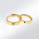 Men's Sterling Silver Sun and Moon Engagement Ring