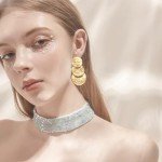 12 Pairs Clip-On Bohemian Rattan Tassel Earrings