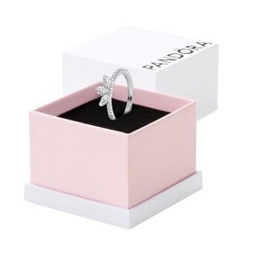 PANDORA Silver Sparkling Herbarium Cluster Ring