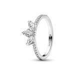 PANDORA Silver Sparkling Herbarium Cluster Ring