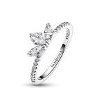 PANDORA Silver Sparkling Herbarium Cluster Ring