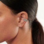 Gothic Celtic Knot Adjustable Sterling Silver Ear Cuffs