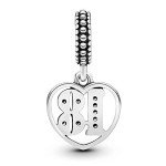 PANDORA 18th Celebration Dangle Charm for Bracelets