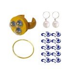 Anime Cosplay Bracelet and Earrings Set