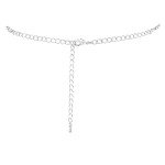 Elegant Rhinestone Teardrop Necklace and Earring Set