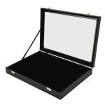 Dustproof Pin Display Case for Collectibles and Travel