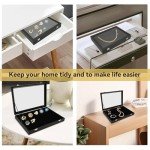 Dustproof Pin Display Case for Collectibles and Travel