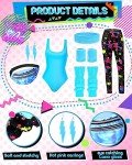 80s Inspired 7-Piece Workout Jewelry Set