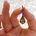 Vintage-Inspired Peacock Dangle Drop Earrings for Her