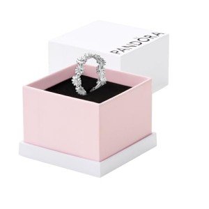 PANDORA Sparkling Daisy Floral Crown Ring