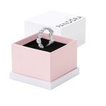 PANDORA Sparkling Daisy Floral Crown Ring