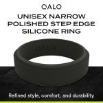 QALO Unisex Silicone Wedding Band - Multi Colors