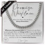 Love You This Much Men's Necklace - 56 cm
