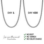 Love You This Much Men's Necklace - 56 cm