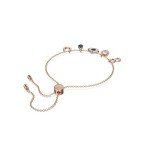 Swarovski Evil Eye Charm Bracelet in Rose Gold