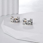 Elephant 925 Sterling Silver Ear Cuff Earrings