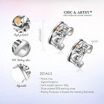 Elephant 925 Sterling Silver Ear Cuff Earrings
