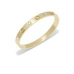 Coach Women's C Logo Hinged Bangle Bracelet