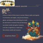 24k Gold Plated PiXiu Obsidian Wealth Bracelet