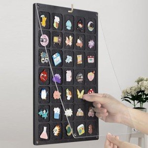 Acrylic Brooch Pin Display Board and Organizer
