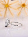 Radiant Cut 7 Carat Simulated Diamond Engagement Ring