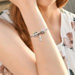 Valentine's Day Sterling Silver Charm for Wife