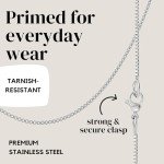 Stainless Steel Necklace by MAJU Designers