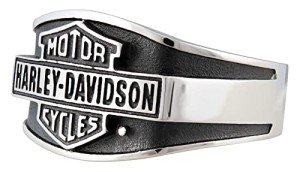 Harley-Davidson Men's Vintage Bar & Shield Ring